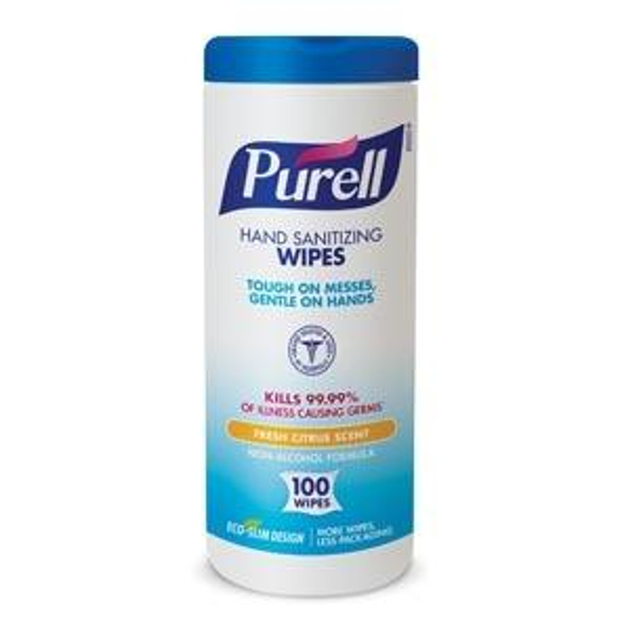 Purell 9111-12 Sanitizing Wipes, Citrus, PK12